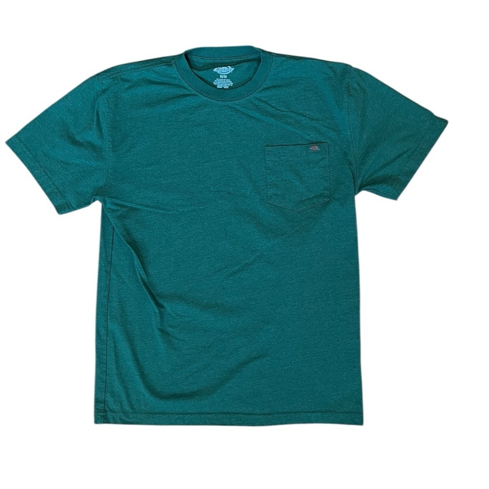 Dickies Men’s Medium Green Short Sleeve Pocket Tee Shirt